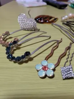 夜会巻きヘアピンセット　13点