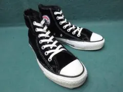 ★希少オールスター'90s【usa製】ベルベットHi黒us３1/2=22.5cm