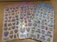 たまごっち COTTON PUFFY シール 3枚セット
