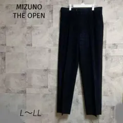 MIZUNO ミズノ【L〜LL】ゴルフパンツ ネイビー シンプル 大きいサイズ