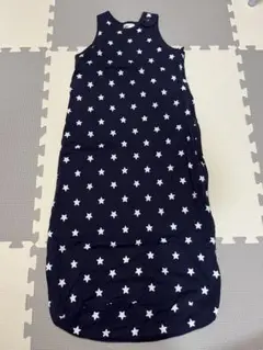 H&M エイチアンドエム　星柄　ネイビー　スリーパー　70〜80cm