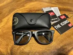 仁*パ様 Ray-Ban サングラス　RB2140F WAYFARER マットブ