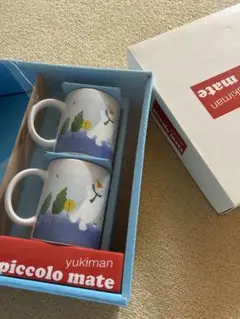 未使用】yukiman piccolo mate タオル・マグカップセット - メルカリ