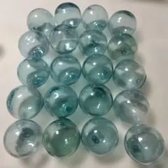 ガラスの浮き球20個セット　約8cm