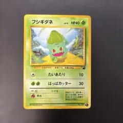旧裏】フシギダネ「イントロパック」No.001センタリング参考画像付き