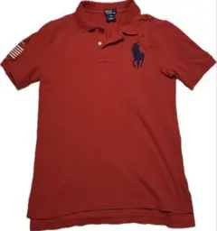 Polo Ralph Lauren 赤 ポロシャツ Lサイズ