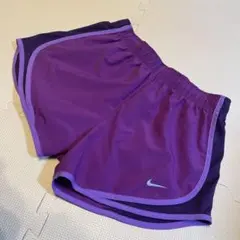 美品Nike DRI-FIT 紫 ショートパンツ M