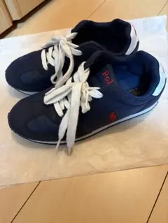 Polo ネイビー スニーカー