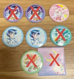 セーラームーン ミュージアム 缶バッジ 3点セット - メルカリ