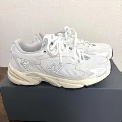 【美品】New Balance ML725BA LIGHT GRAY 24.5