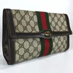 GUCCI バンブー GG柄 ショルダーウォレット 値下げ - メルカリ