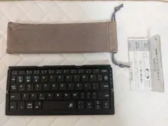 3E-BKY6　折りたたみ　ワイヤレスキーボード 英語配列60キー