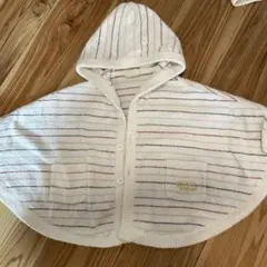 gelato pique ポンチョ 80-90cm