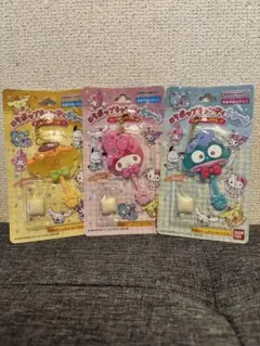 サンリオロリポップキャンディチャーム　ハンギョドン　マイメロディ　ポムポムプリン