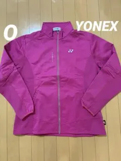 YONEX ピンク ウォームアップジャケット O
