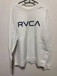 RVCA クルーネック スウェット ホワイト