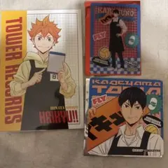 ハイキュー！！ タワレコカフェ コースター クリアカード 影山 日向