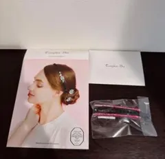 ☆新品☆コンプレックスビズブラックリボンバナナクリップシフォンスワロフスキータグ プレーンリボン バナナクリップ(ブラック) | バナナクリップ | COMPLEX