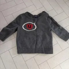 babyGap グレー ニットセーター 12-18ヶ月