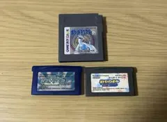 ポケットモンスター サファイア・銀•ポケモンピンボール 3本セット