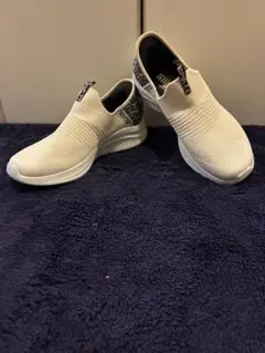 SKECHERS Slip-Ins レオパード スリップインズ ベージュ 24