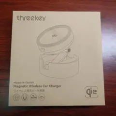 threekey magnetic wireless car charger