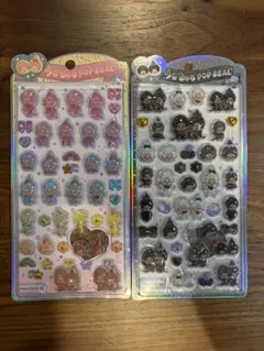 モンチッチ　うるちゅるPOPSEAL 2枚セット
