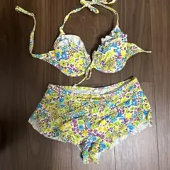 花柄セパレートビキニ