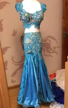 お得 美品一点物 ベリーダンス衣装 スカートセットL コスチューム