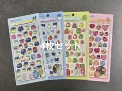たまごっち　ボンボンドロップ 3D ステッカー　シール 4点