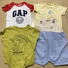 GAP cottli アプレクレール　ロンパース・カバーオールセット　半袖
