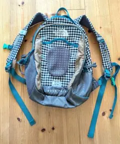 The North Face チェック柄　リュック　キッズ