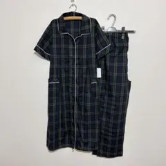 新品 M 授乳口付きマタニティパジャマ 半袖 シャツパジャマ 前開き