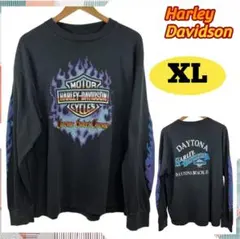ヴィンテージ ハーレーダビッドソン 長袖 Tシャツ クローム スウィート XL