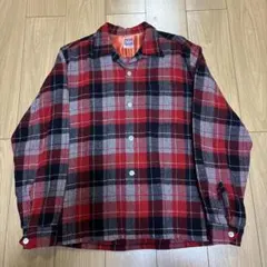 50s CAMPUS チェック レーヨンシャツ XL ヴィンテージ - メルカリ
