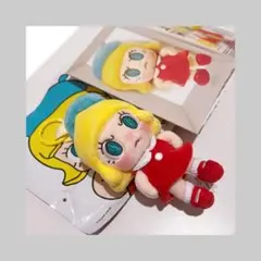 POPMART angry molly ぬいぐるみペンダント