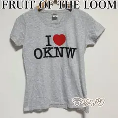 FRUIT OF THE LOOM I♥OKNW Tシャツ グレー Mのサムネイル