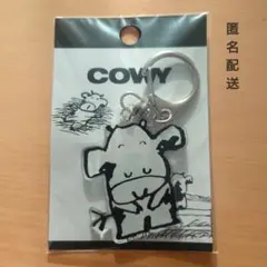 大山乳業　COWY カウィー　キーホルダー　白バラ牛乳