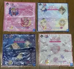 2511 セーラームーン　アート　ハンドタオル　くじ　4種