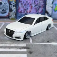 トミカ改造 トヨタ 18クラウン ゼロクラ 平成カスタム ☆ホット