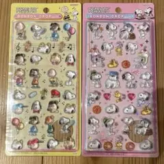 【国内正規品】スヌーピー ボンボンドロップシール 2種セット PEANUTSのサムネイル