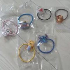 ディズニーキャラクター Twinkleゴム トウィンクルゴム ヘアゴム ガチャ