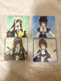 ローゼンメイデン　非売品　カード　真紅　水銀燈　翠星石 ローゼンメイデン - 水銀燈＆真紅 キャラファイングラフ