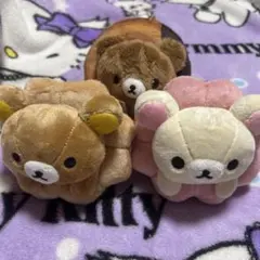リラックマ ×ミスタードーナツぶらさけぬいぐるみ3種セット