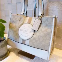 【美品】COACH コーチ デンプシー キャリーオール ハンド　トートバッグ
