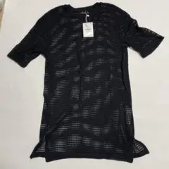 新品　ベルシュカ　Bershka メッシュワンピース　半袖　カットソー　XS