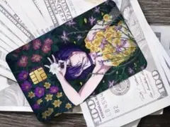 チェンソーマン　レゼ　クレジットカード　ステッカー 縦型