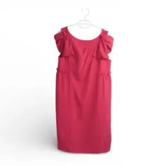 【新品タグ付き】ジルスチュアート リボン ドレス 2 結婚式 パーティー 日本製