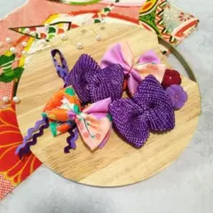 七五三 七五三髪飾り Love ribbon twin 188 - メルカリ