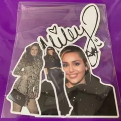 マイリーサイラス　ステッカー　4枚